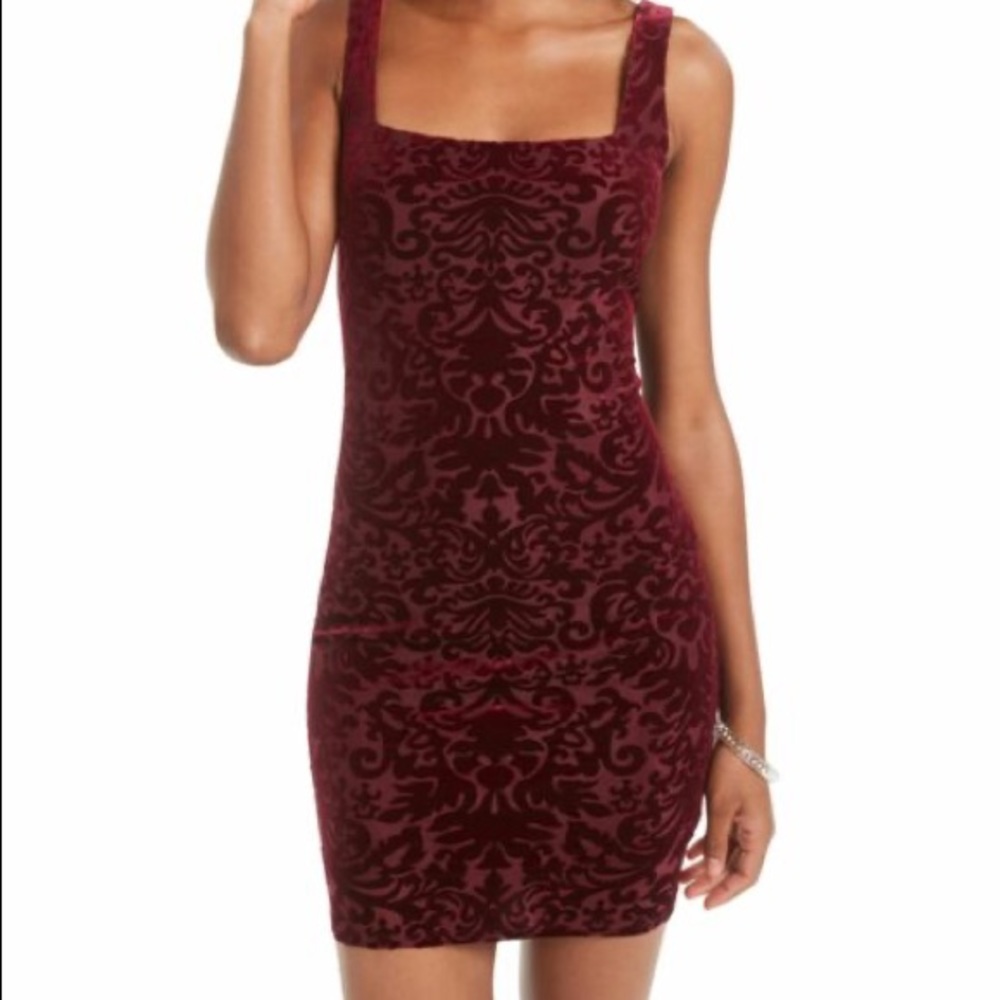 Brand is Jump Apparel. S. Burgundy.
